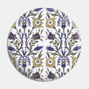 Arabic Turkish pattern #6 - Iznik decor Pin
