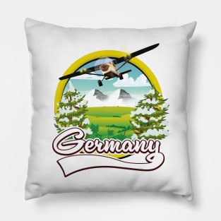 Germany travel logo Pillow