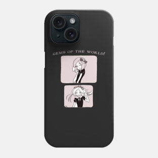 Land Of The Lustrous ''GEMS OF THE WORLD'' V1 Manga Anime Phone Case