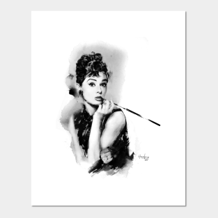 Audrey Hepburn Posters And Art Prints Teepublic