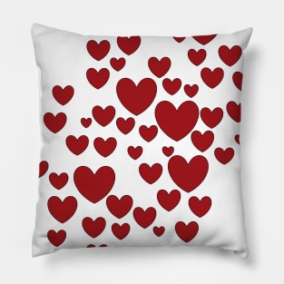 Valentines Hearty Hearts Pillow