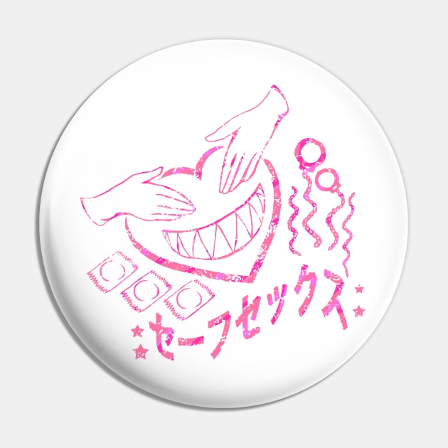 Pink Safe Pin by EwwGerms