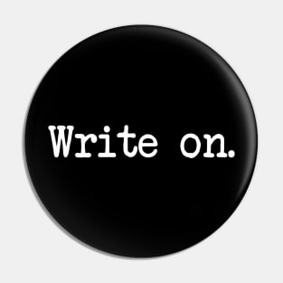 Write On Pin