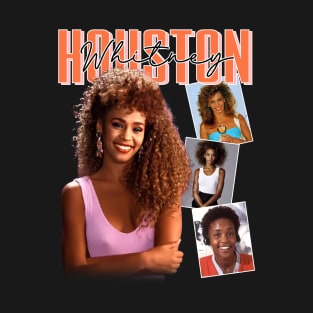 RETRO VINTAGE WHITNEY HOUSTON BOOTLEG STYLE T-Shirt