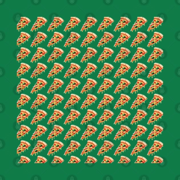 Pizza Slices Pattern by ArtFactoryAI