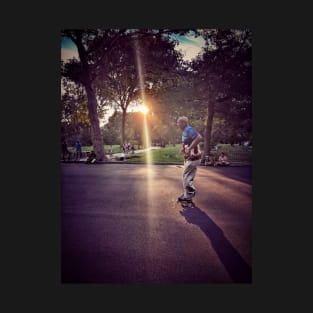 Central Park Roller Skating Manhattan NYC T-Shirt