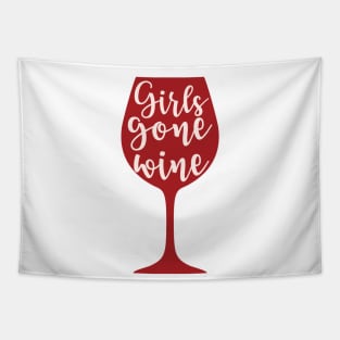 Girls Gone Wine Tapestry