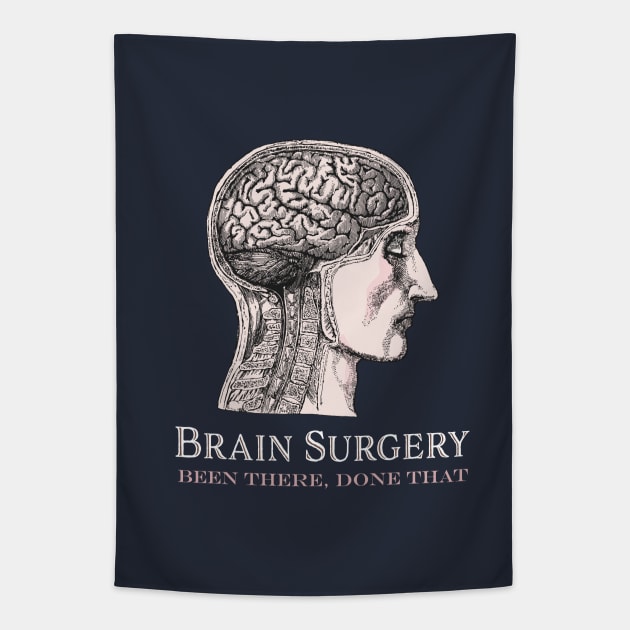 Brain Surgery Tapestry by AntiqueImages