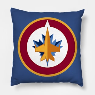 Winnipeg Jets (Thrashers Edition) Pillow