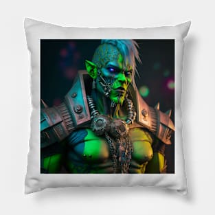 Anarchist Orc Male Pillow