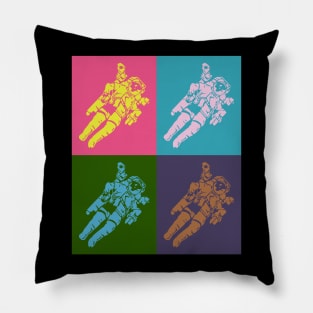 Warholian Astronauts | Design for Space Geeks Pillow