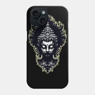 Gothic Buddha Silhouette Phone Case