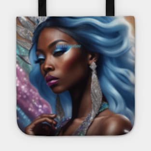 Black Rainbow Barbie Tote