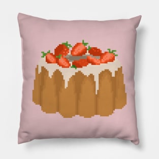 Strawberry bundt cake Pillow