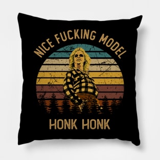 Vintage Nice F'cking Model Quotes Pillow