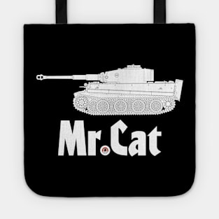 Mr. Cat Panzer 6 Tiger Tote