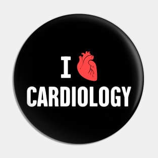 I Love Cardiology - Cardiologist Pin