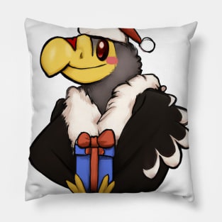 Cute Condor Drawing Pillow