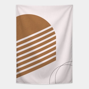 Geometric Minimalist Print, Modern Scandinavian Art 2 Tapestry