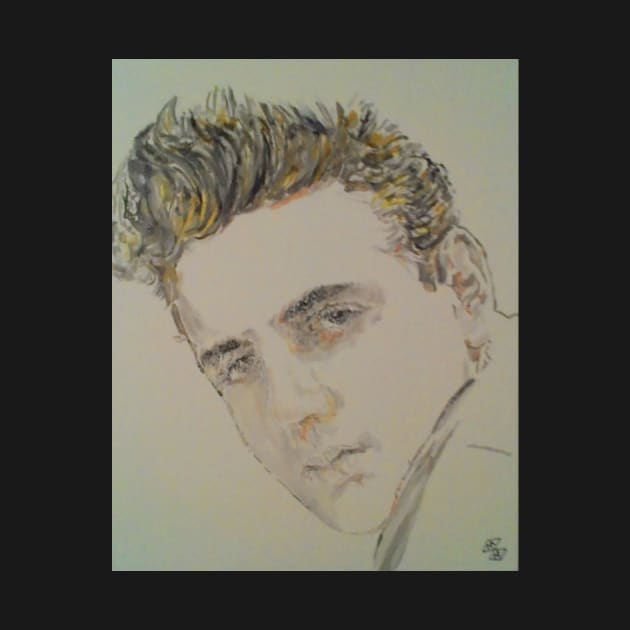 Eddie Cochran by Mike Nesloney Art