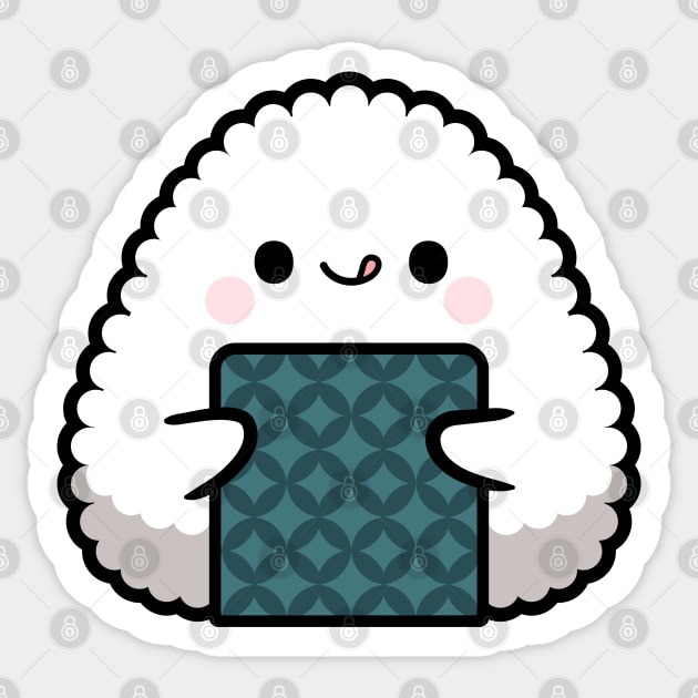 Onigiri Kawaii - Cute Food - Sticker