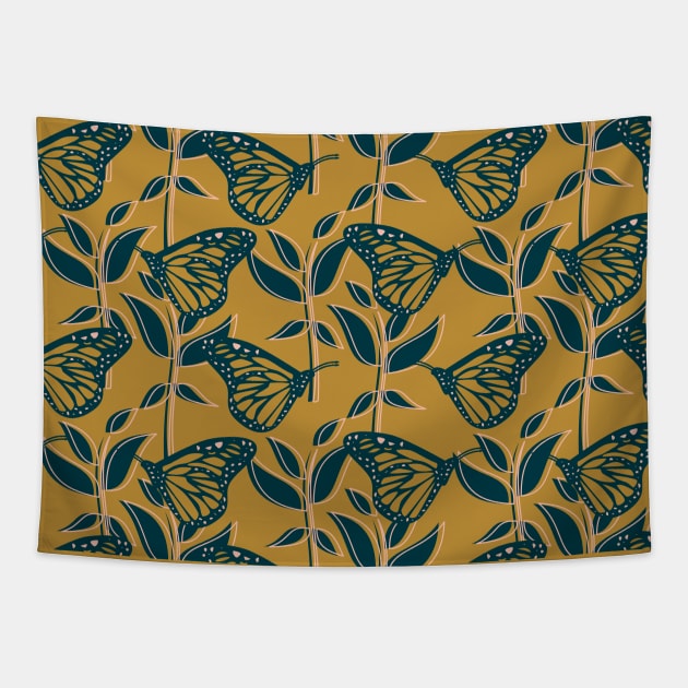 Monarch Butterfly (Spirit) Tapestry by Cascade Patterns