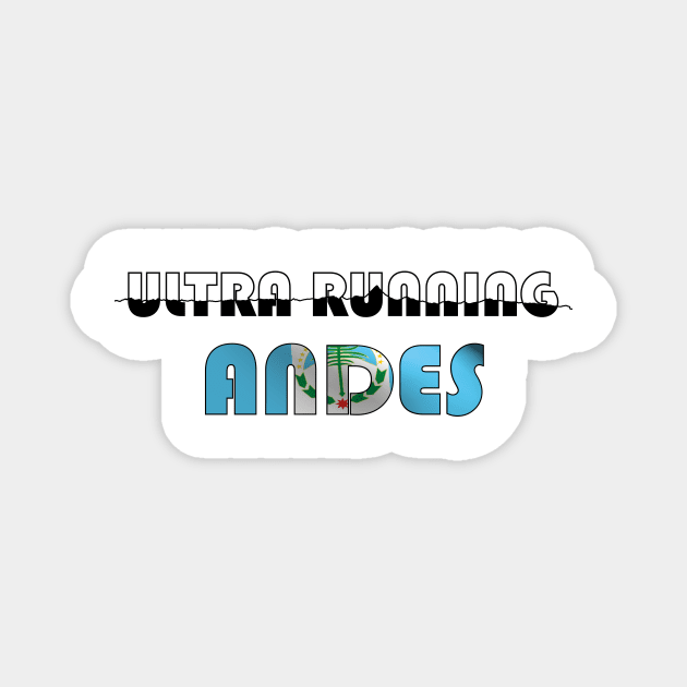 Ultra running Andes Magnet by CTinyFactory