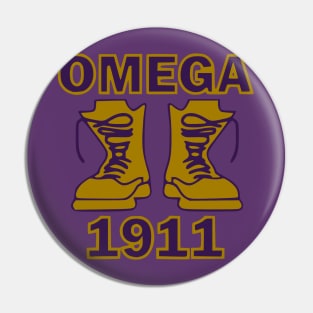 Omega Psi Phi Paraphernalia Pin