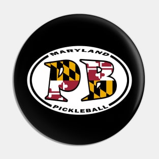 Maryland Pickleball Pin