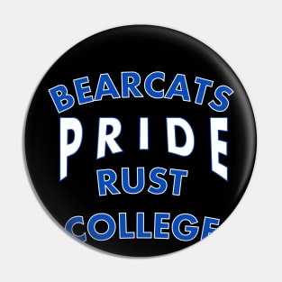 Rust 1866 College Apparel Pin