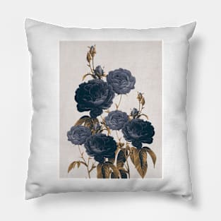 blue flowers Pillow