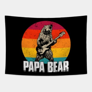 Cute Papa Bear Tapestry