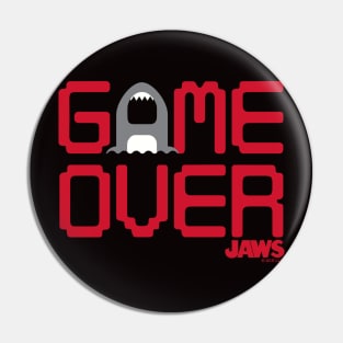 Jaws Game Over Video Game Shark Pin