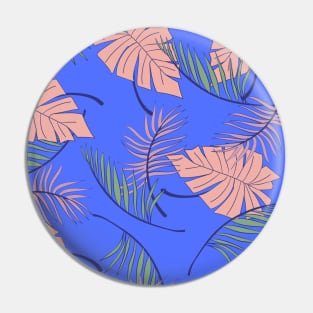 Palm Leaves Pattern Pin