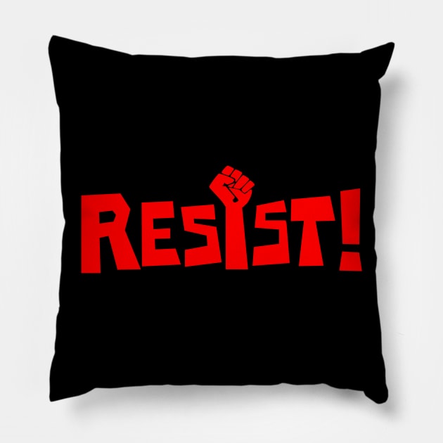 Resist Pillow by SeattleDesignCompany