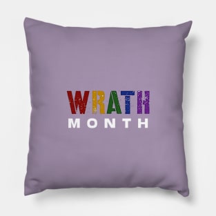 Wrath Not Pride Lgbt Pillow