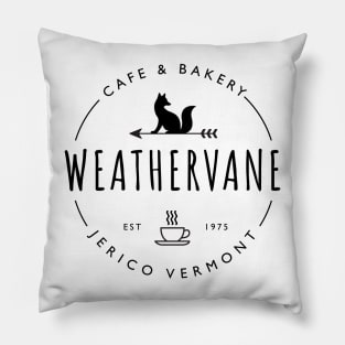 Weathervane Coffee Shop Pillow