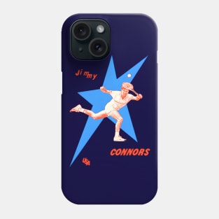 Jimmy Connors USA tennis star Phone Case