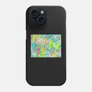 “Everything is Wonderful” - a Brightly Colored Abstract Phone Case