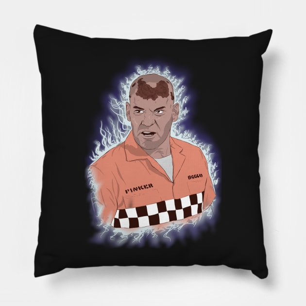 Shocker Pillow by DuddyInMotion