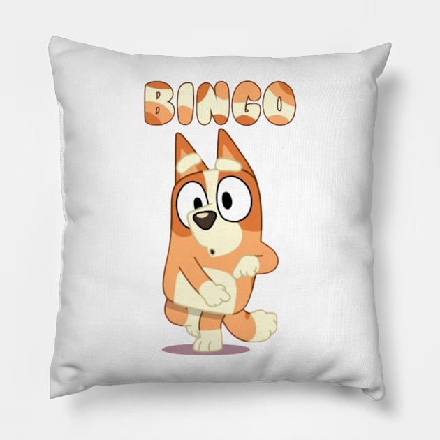 Love bingo Pillow by Quikerart