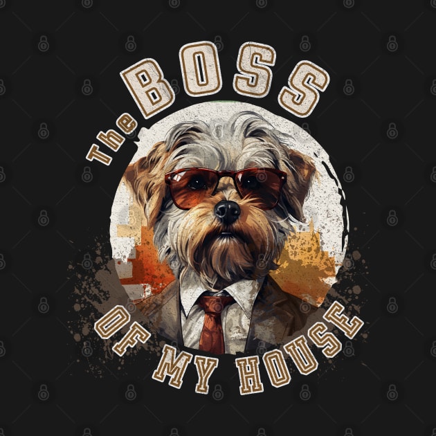 Maltese Dog - The Boss of my house by Cute Dogs AI