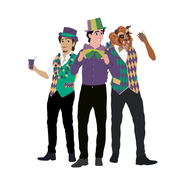 Mardi Gras Boys by Sherri's Grotto