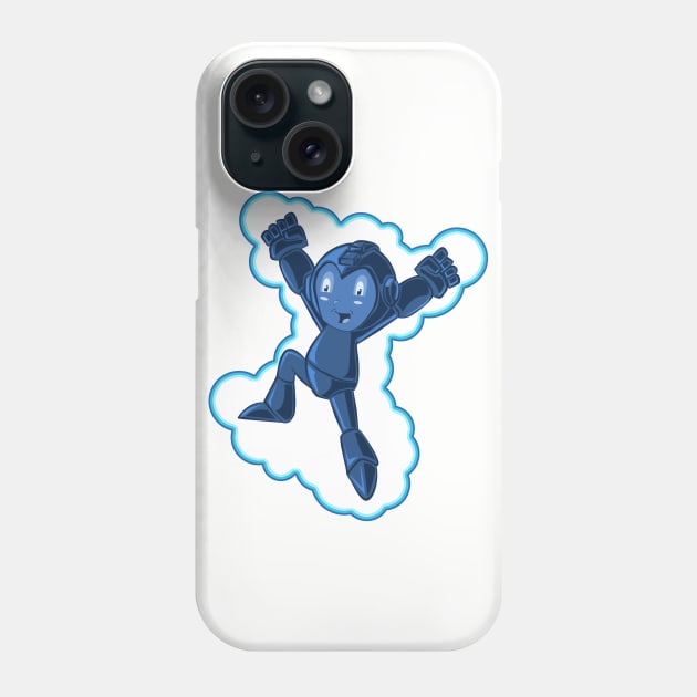 THE BLUE BOMBER Phone Case by droidmonkey