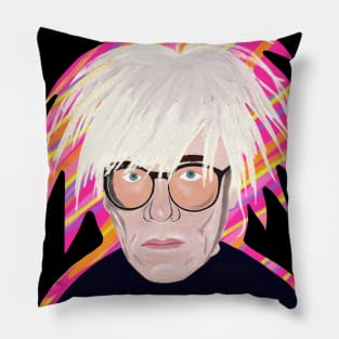 Andy Warhol portrait Pillow