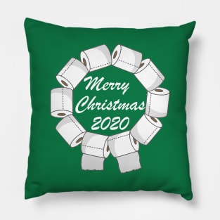 Quarentine COVID Christmas Pillow