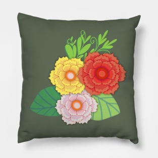 The blossom flowers. Pillow