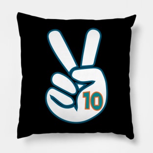 Peace T. Hill #10 Miami Pillow