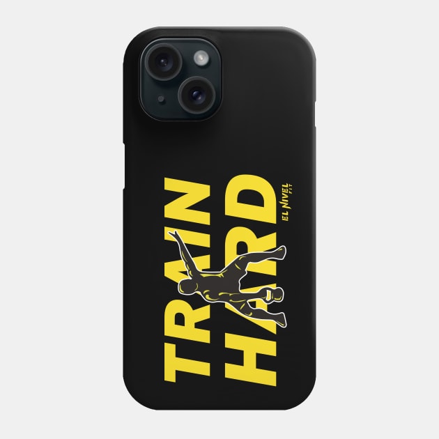 TRAIN HARD Siluet Phone Case by EL NIVEL FIT