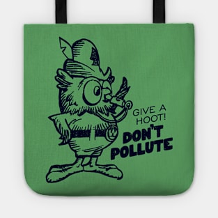 Retro Woodsy Owl Tote